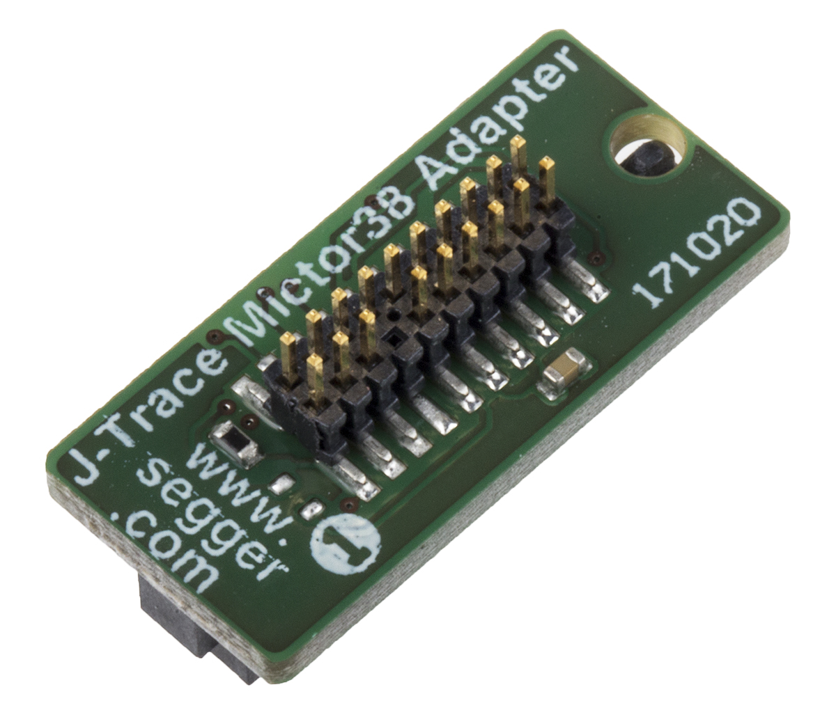 SEGGER 8.06.21 J-Trace Mictor 38 Adapter Adapter for use with 38 Pin Mictor Connector, 19 Pin Cortex-M Connector