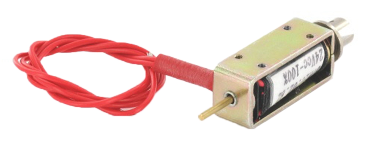 Mecalectro 8.M10.02.62 Linear Solenoid, 24V dc 30 mm 12.7mm 10 mm