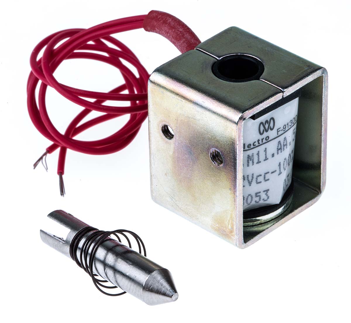 Mecalectro 8.M11.AA.52 Linear Solenoid, 12V dc 27 mm 22mm 20 mm