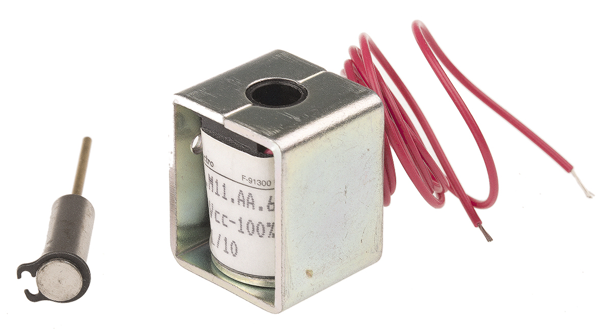 Mecalectro 8.M11.AA.62 Linear Solenoid, 24V 27 mm 22mm 20 mm