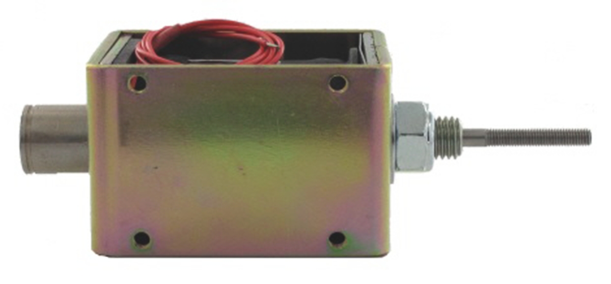Mecalectro 8.M17.02.73 Linear Solenoid, 24V dc 78.5 mm 57.2mm 50.8 mm