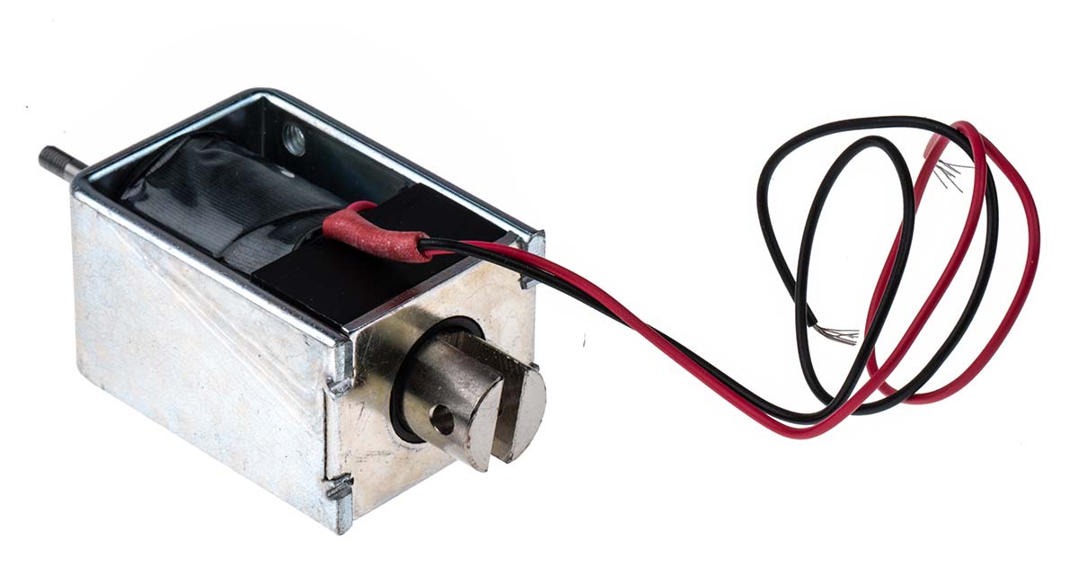 Mecalectro 8.MB3.02.29 Linear Solenoid, 24V 45 mm 31.8mm 23.4 mm