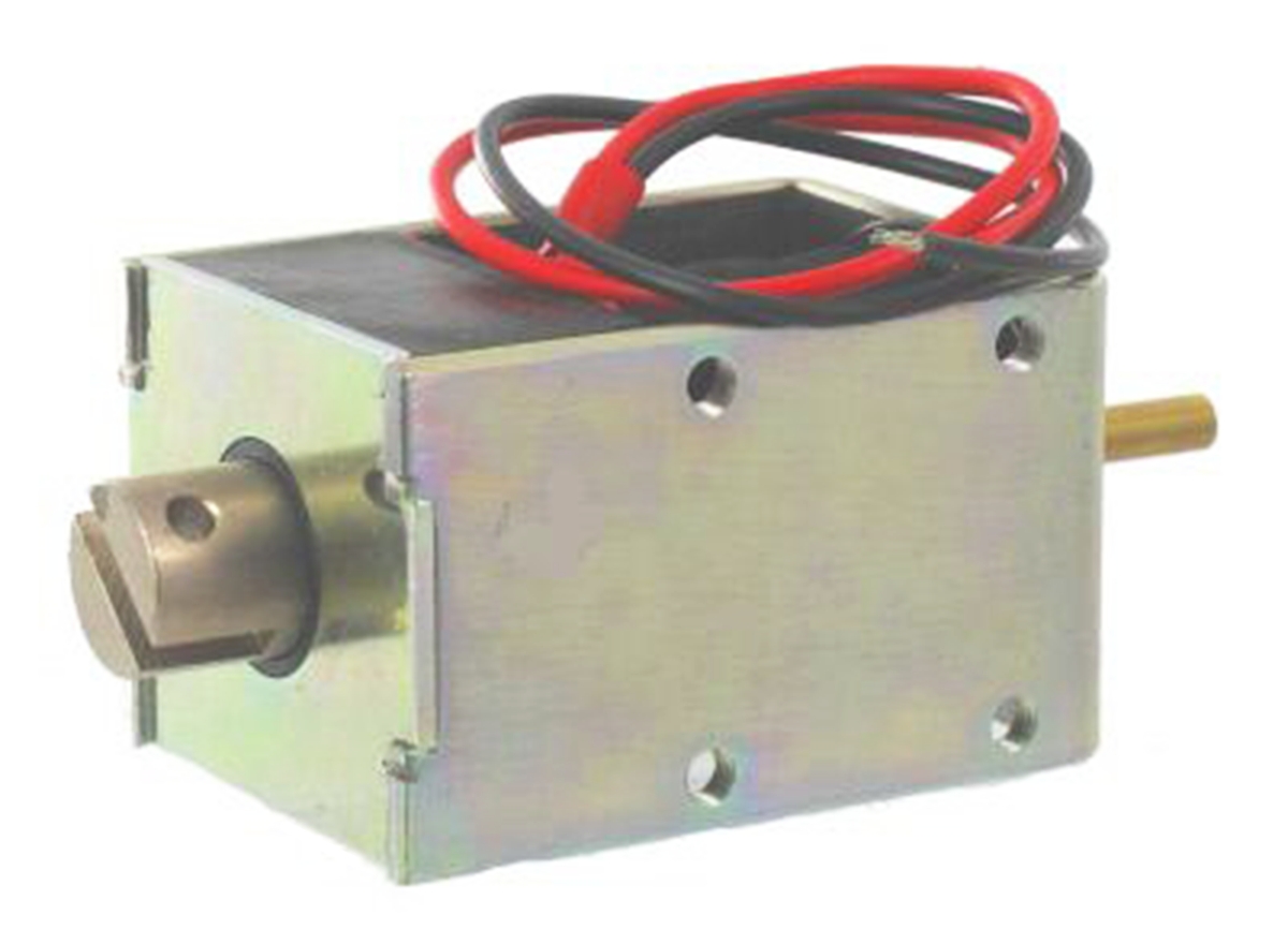 Mecalectro 8.MB5.02.29 Linear Solenoid, 12V 66.8 mm 48.8mm 41.3 mm