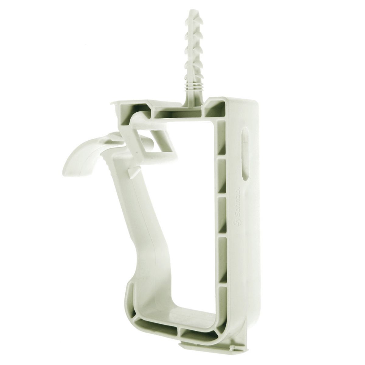 nVent CADDY White Polypropylene Cable Wrapping Clip, 10 mm Max. Bundle Screw 30 mm