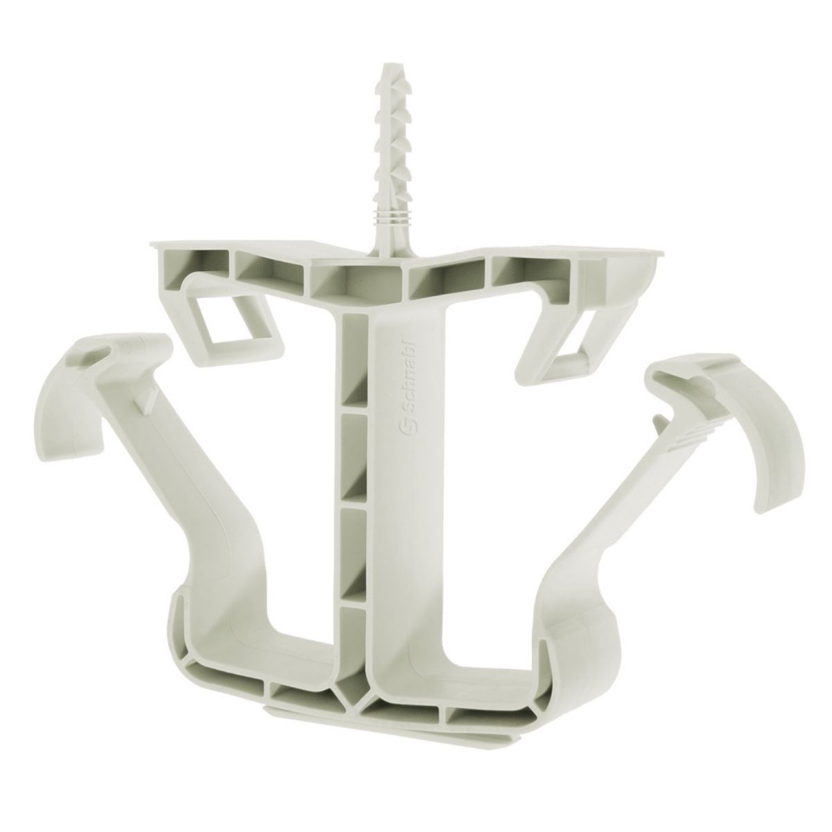 nVent CADDY White Polypropylene Cable Wrapping Clip, 10 mm Max. Bundle Screw 30 mm