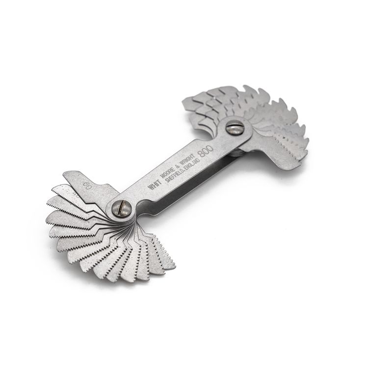 800 Moore & Wright, 49 Blades Thread Pitch Gauge
