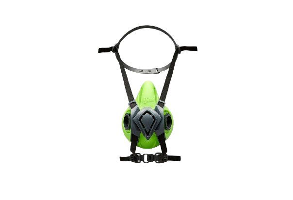 BLS BLS 4500next Series Half Mask Replacement Filter Included Respirator Mask, Size M/L Hypoallergenic