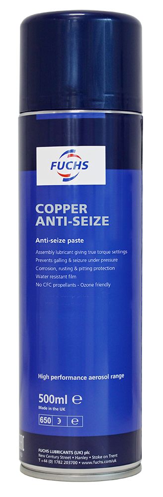 Fuchs Copper Anti-seize Lubricant Anti Seize Lubricant 500 ml Spray