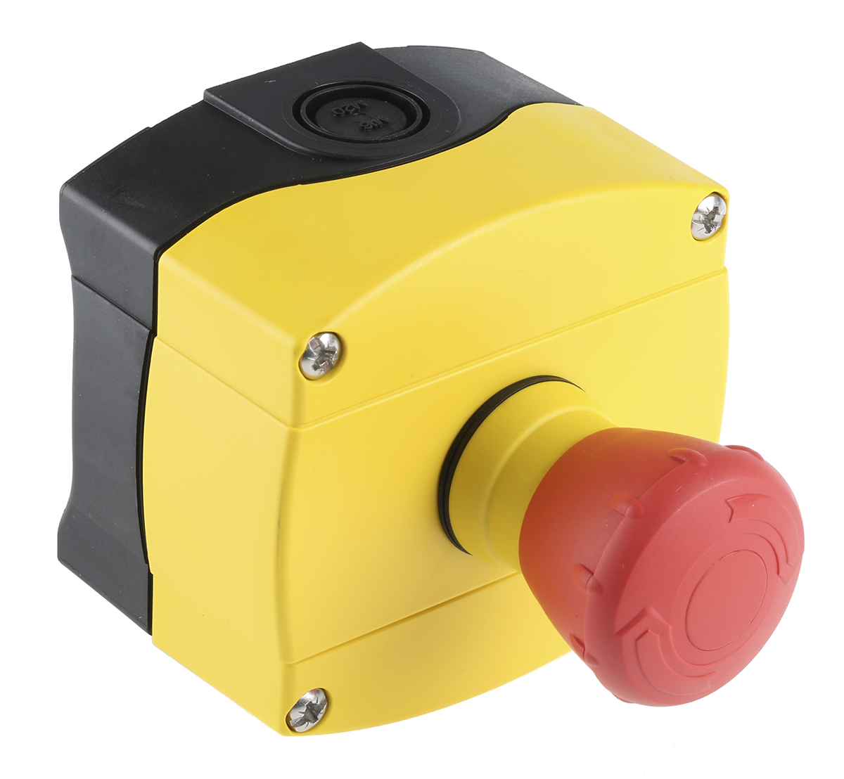 800f-1ym3 Allen Bradley 800F Series Twist Release Emergency Stop Push Button, Panel Mount, 2 NC, IP69K