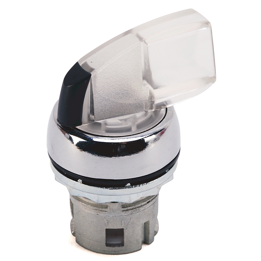 Rockwell Automation 800FM Series Clear Maintained Push Button Switch, 22.5 mm Cutout, IP66