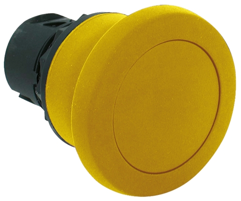 Allen Bradley 800F Series Yellow Momentary Push Button Head, 22 mm Cutout, IP65