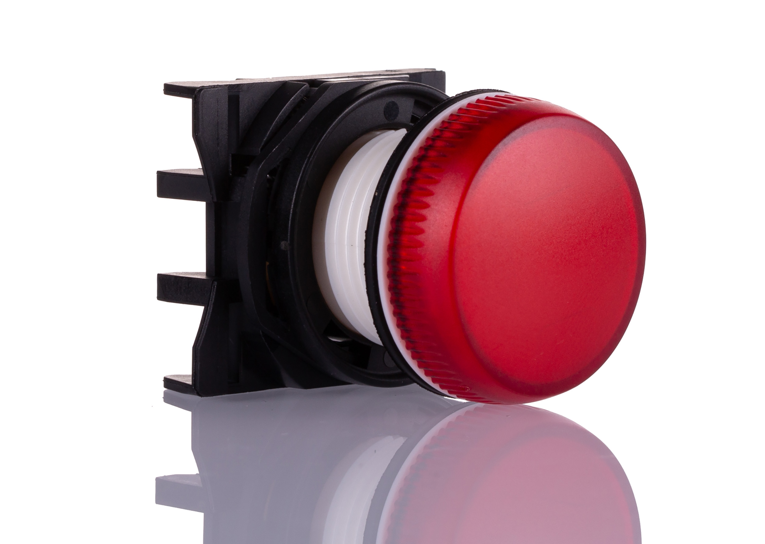 800fp-p4pn7r Allen Bradley, 800F, Panel Red LED Pilot Light, 22 mm Cutout, IP66, Round, 240V ac