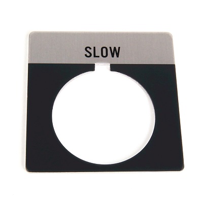 Allen Bradley Legend Plate for Use with 30 mm Pushbutton