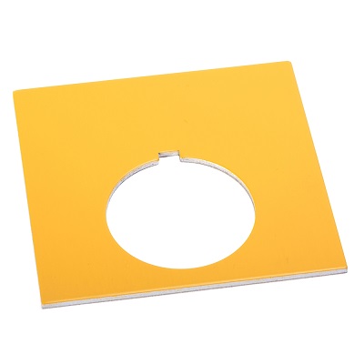 Allen Bradley Blank Label for Use with 30 mm Pushbutton