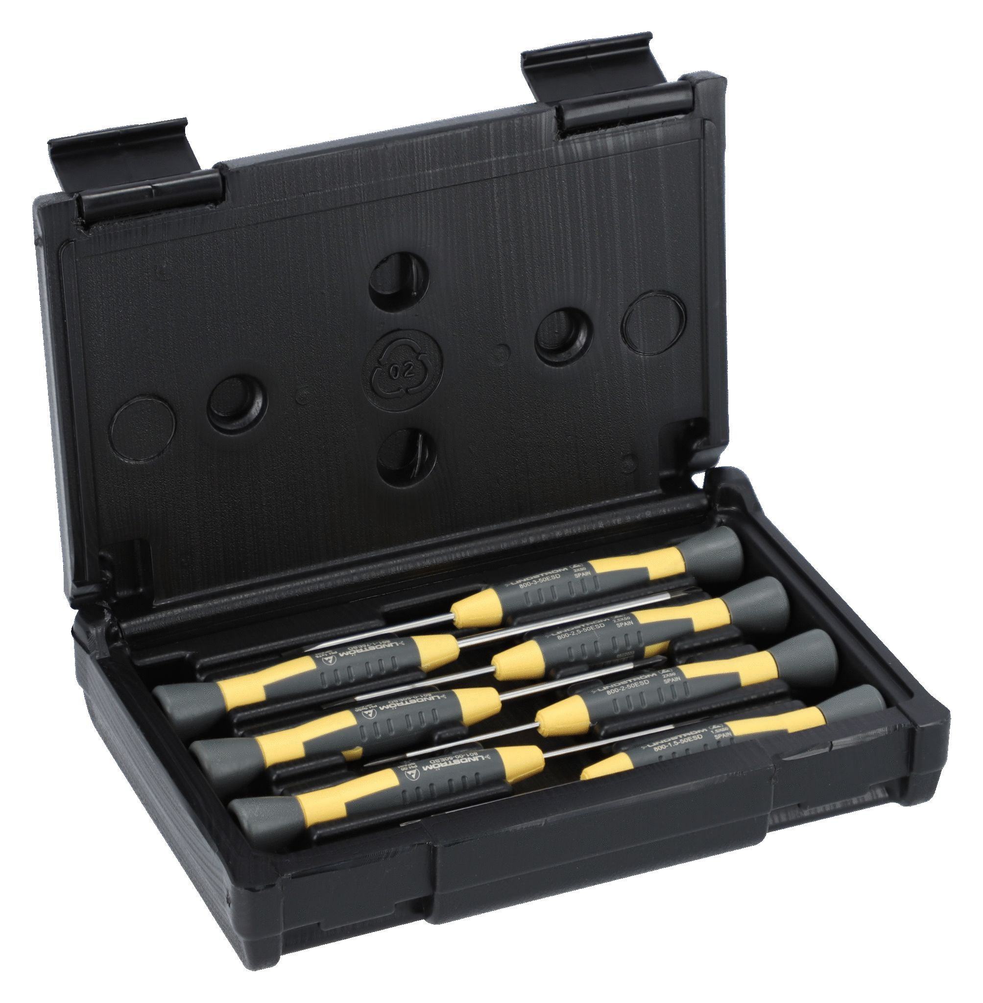 Lindstrom Phillips, Slotted Precision, 7-Piece ESD Safe