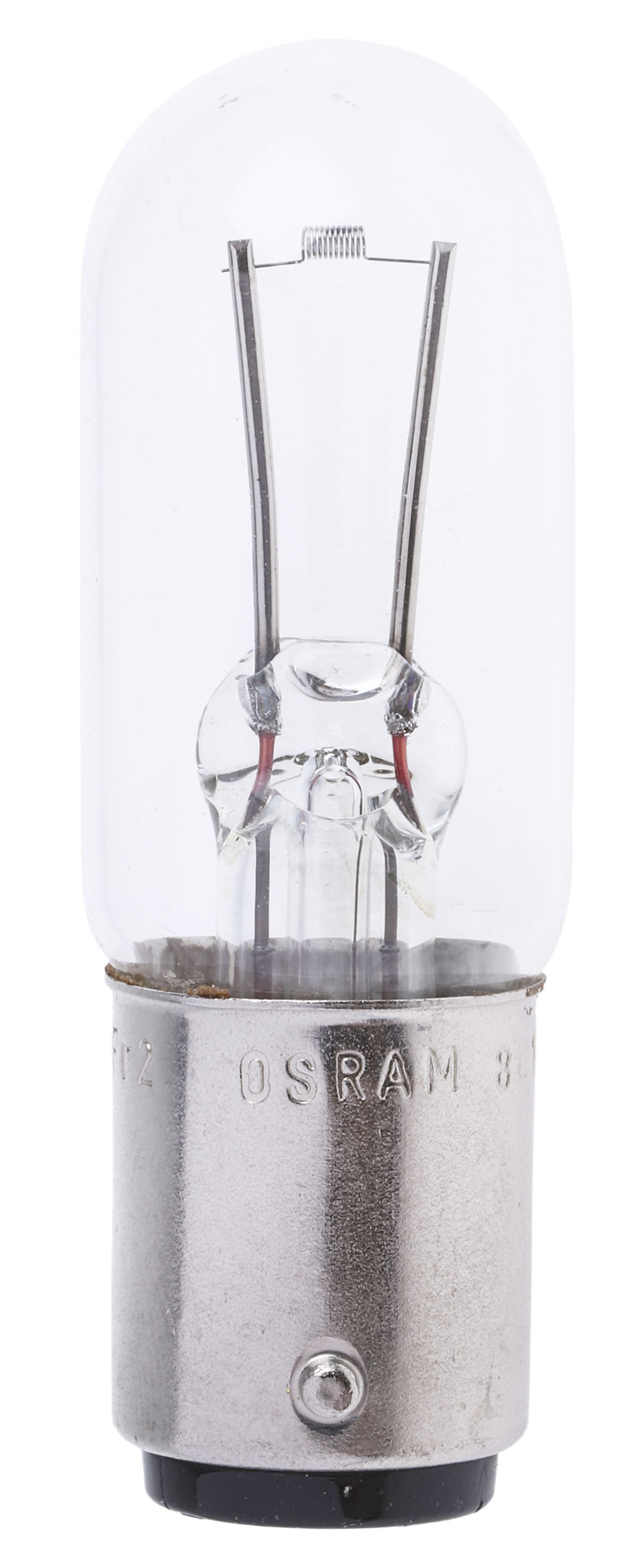 Osram B15D Indicator Light, Clear, 6V, 1000 h