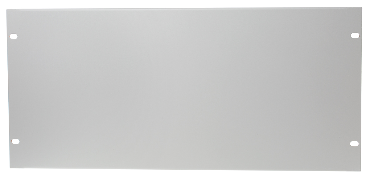 RS PRO Grey Steel, 5 U 483 mm 9mm