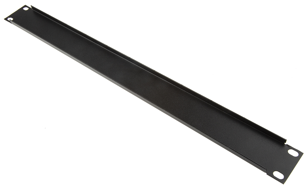 802-0245 RS PRO Black Steel, 1 U 483 mm 9mm