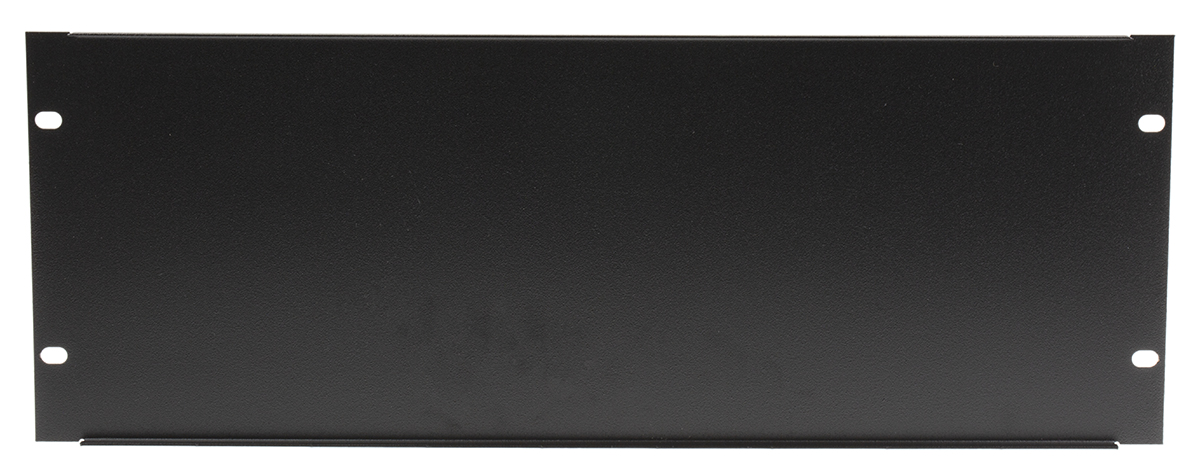 802-0251 RS PRO Black Steel, 4 U 483 mm 9mm