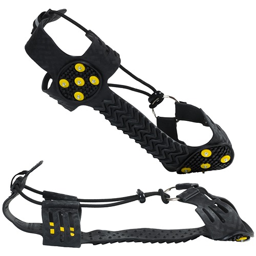 Jalas M Black Thermoplastic Elastomer Ice Grips