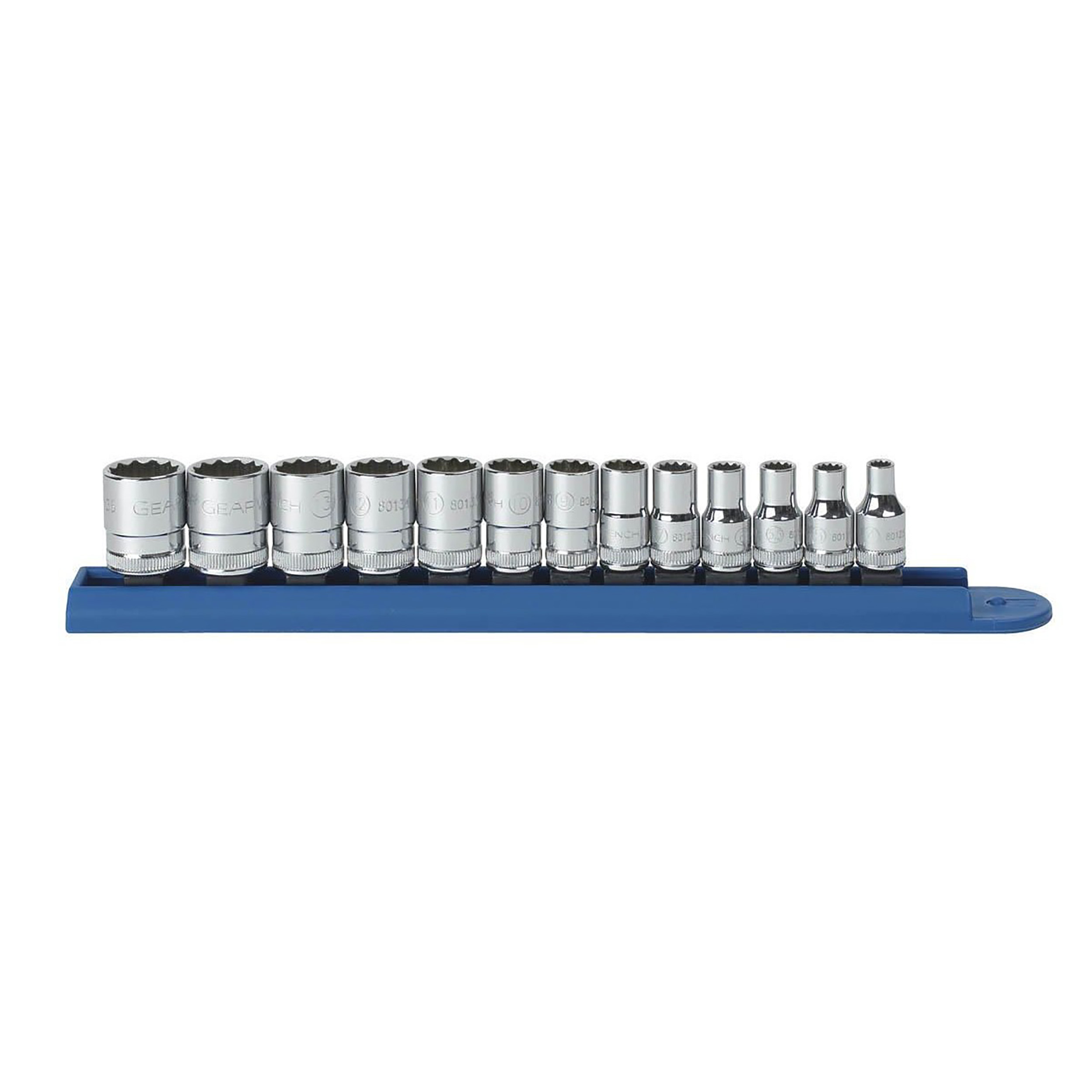 GearWrench 13-Piece 1/4 in Bit, Deep, Driver, Plug Socket, Standard Socket Set