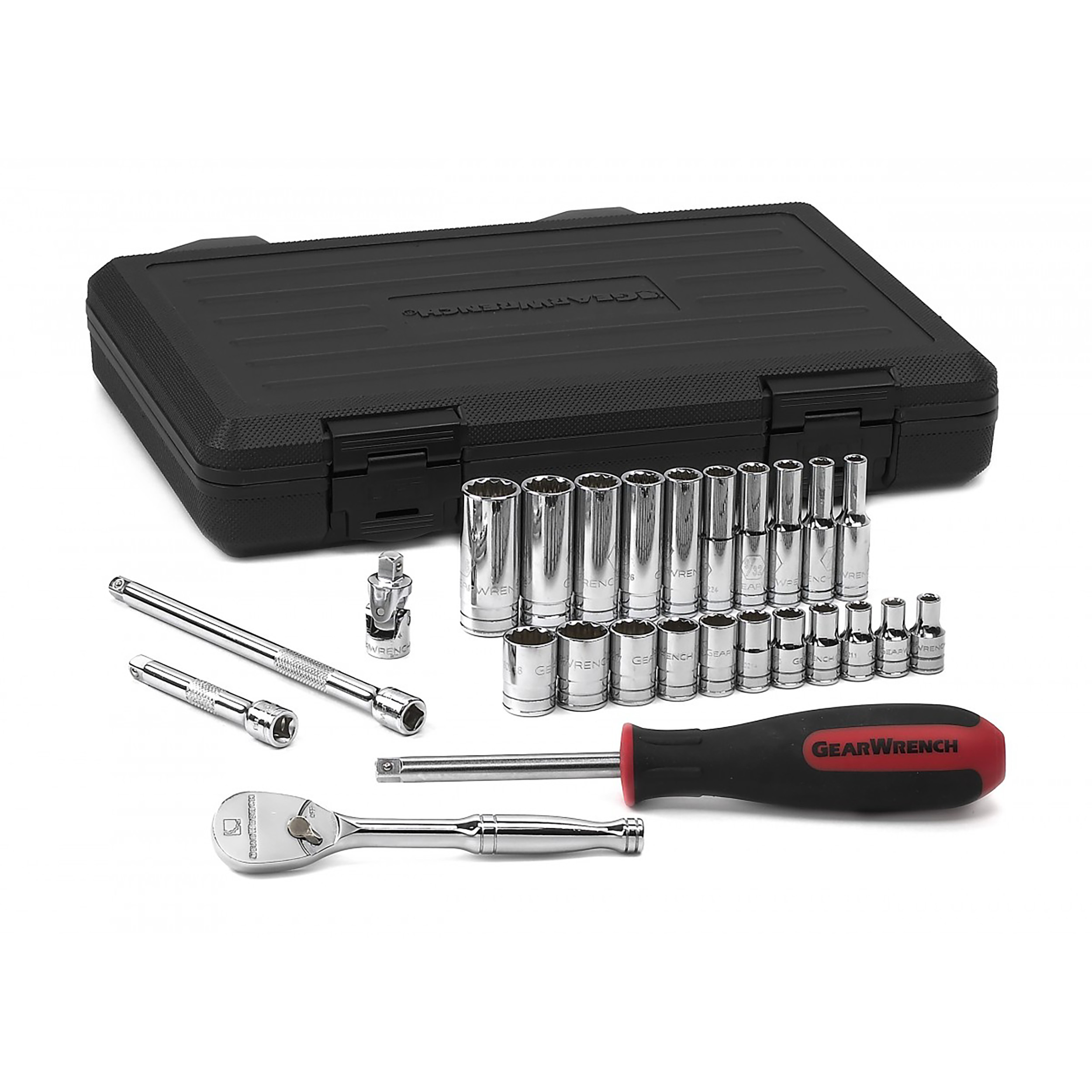 GearWrench 26-Piece 1/4 in 12 Point Socket Set