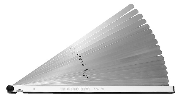 Facom 804.SL Feeler Gauge, 19 Blades