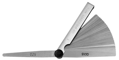 Facom 804.U Feeler Gauge, 26 Blades