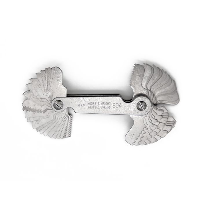 Moore & Wright, 49 Blades Thread Pitch Gauge