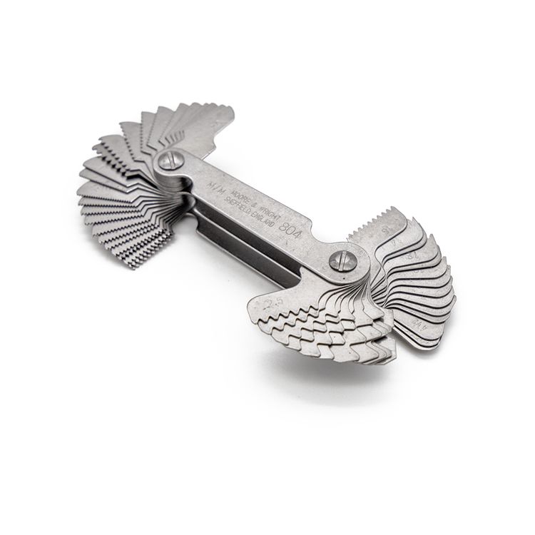 804 Moore & Wright, 49 Blades Thread Pitch Gauge