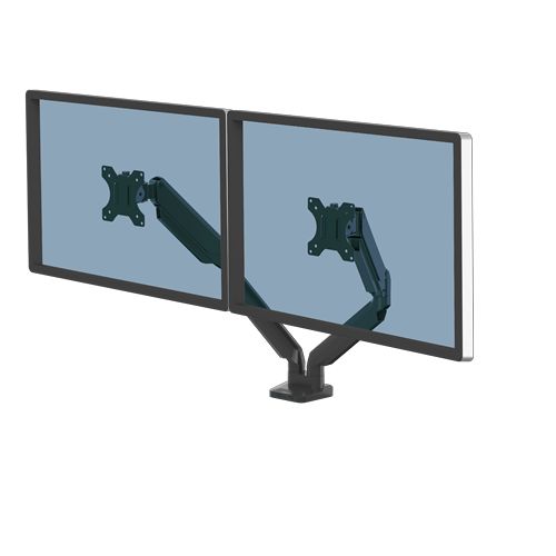 Fellowes Monitor Arm, Max 32 in Monitor, 2 Supported Display(s) Extension Arm