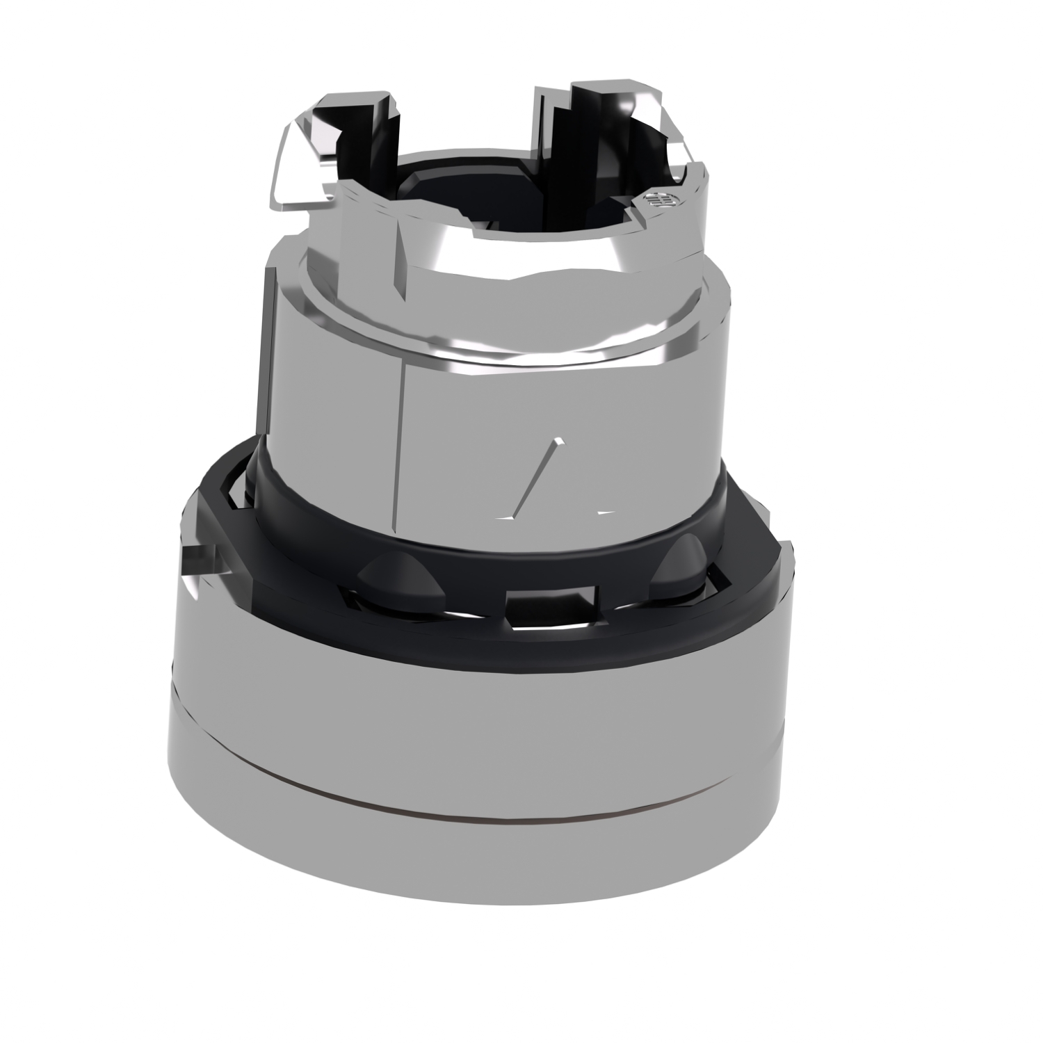 zb4bw313 Schneider Electric Harmony XB4 Series, White Push Button Head, Spring Return, 22mm Cutout