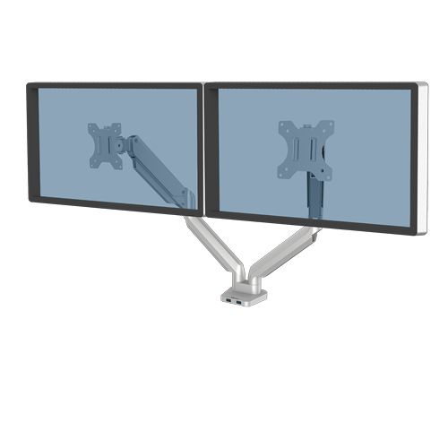 Fellowes Monitor Arm, Max 32 in Monitor, 2 Supported Display(s) Extension Arm