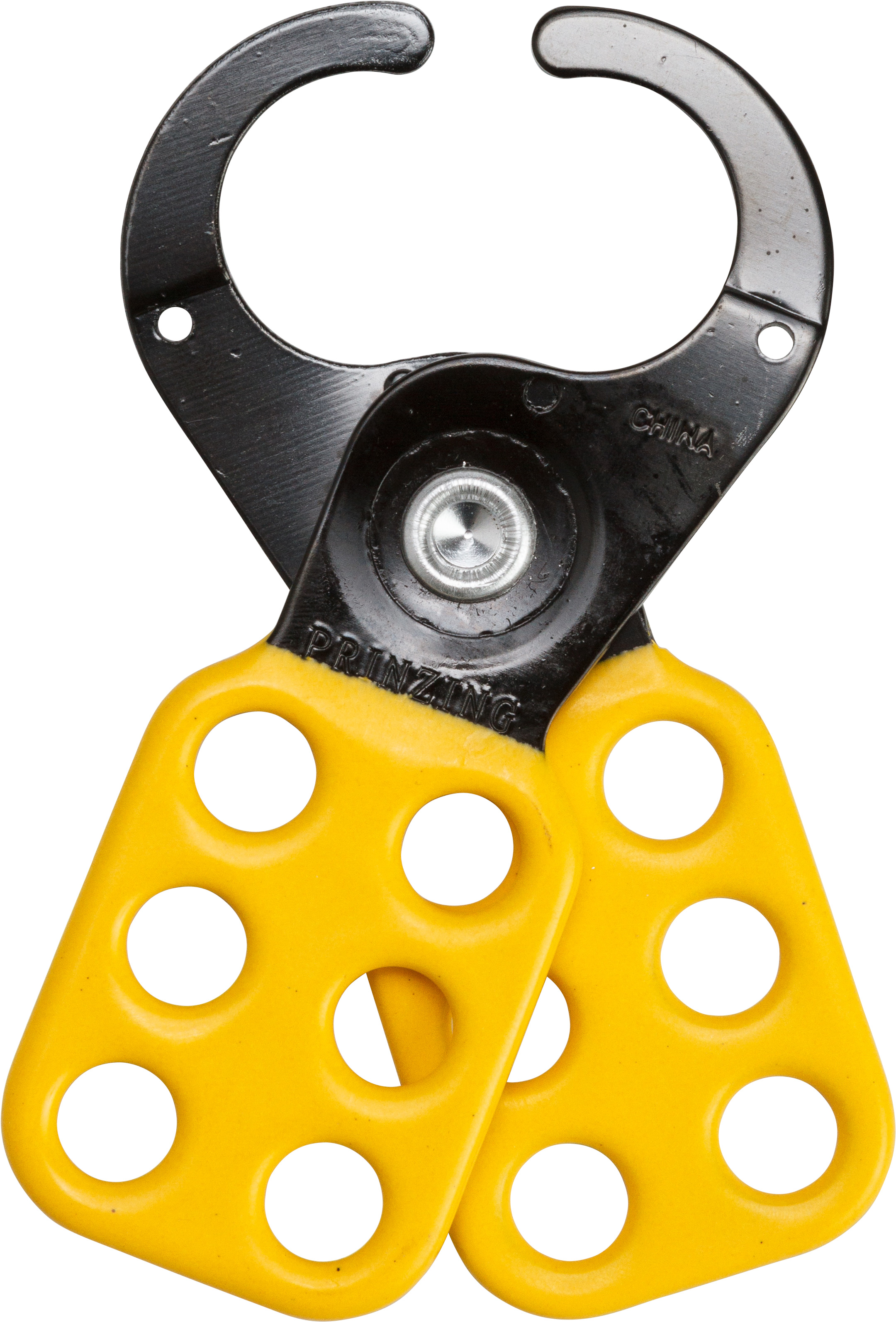 805843 Brady Yellow 6-Lock Lockout Steel Lockout Hasp