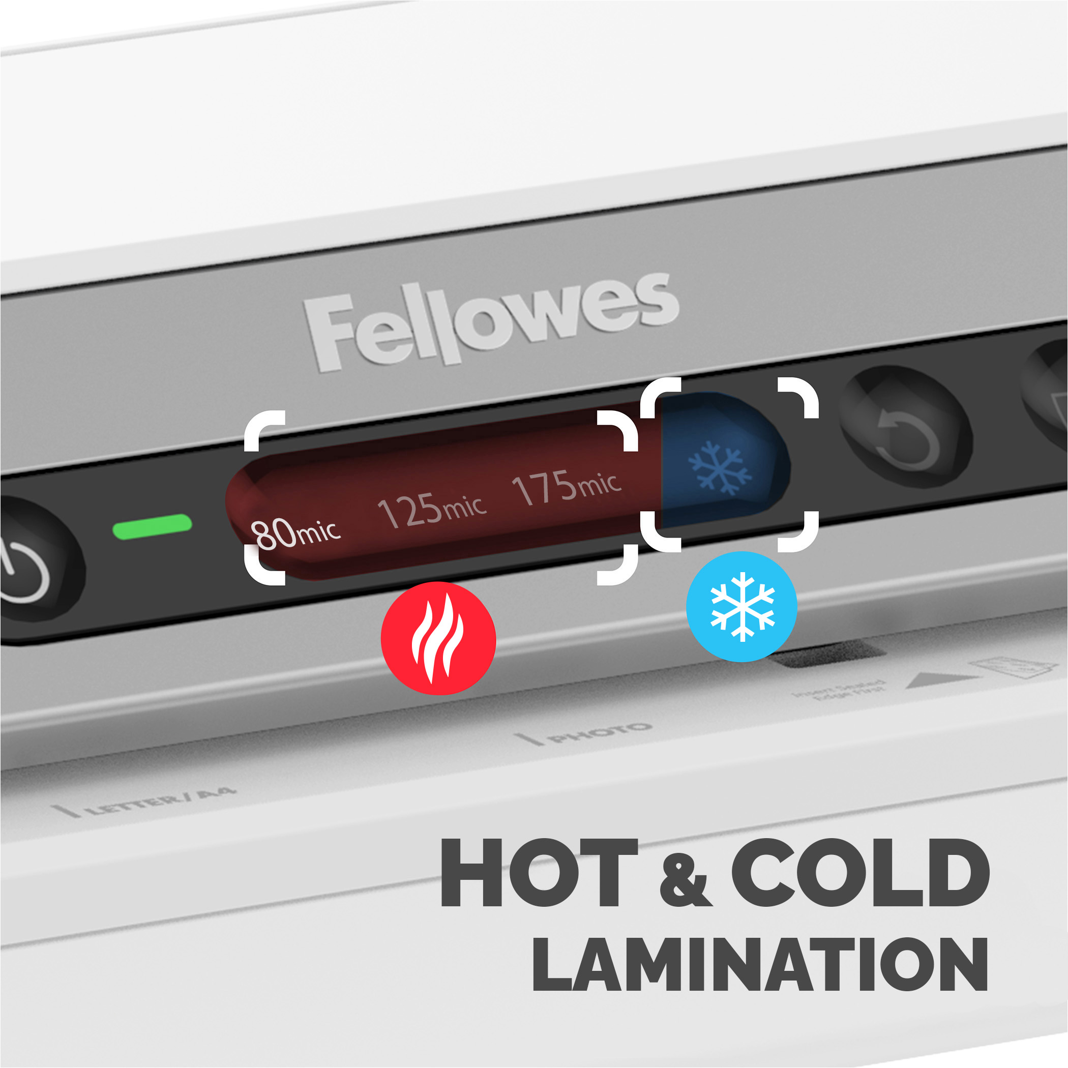 8058601 Fellowes AMARIS A3 Hot A3 Laminator White, Grey