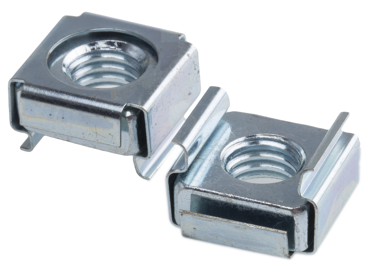 RS PRO Steel Metric Cage Nut