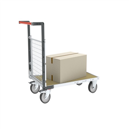 FIMM Steel 2 Fixed + 2 Swivel with Brake Trolley, 1000 mm, 500 kg Load, 600 mm