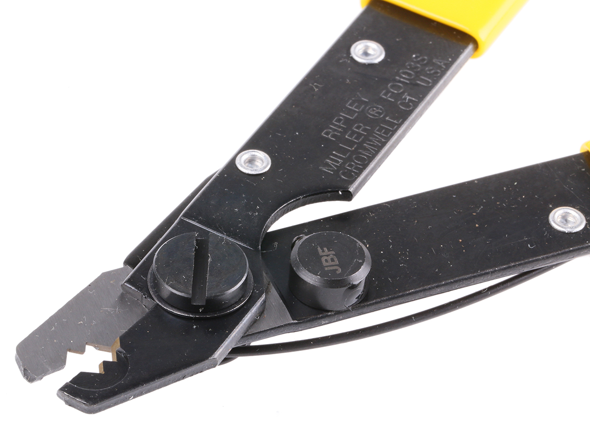 80675 Miller FO 103 Series Fibre Optic Insulated Wire Stripper, 137 mm Overall