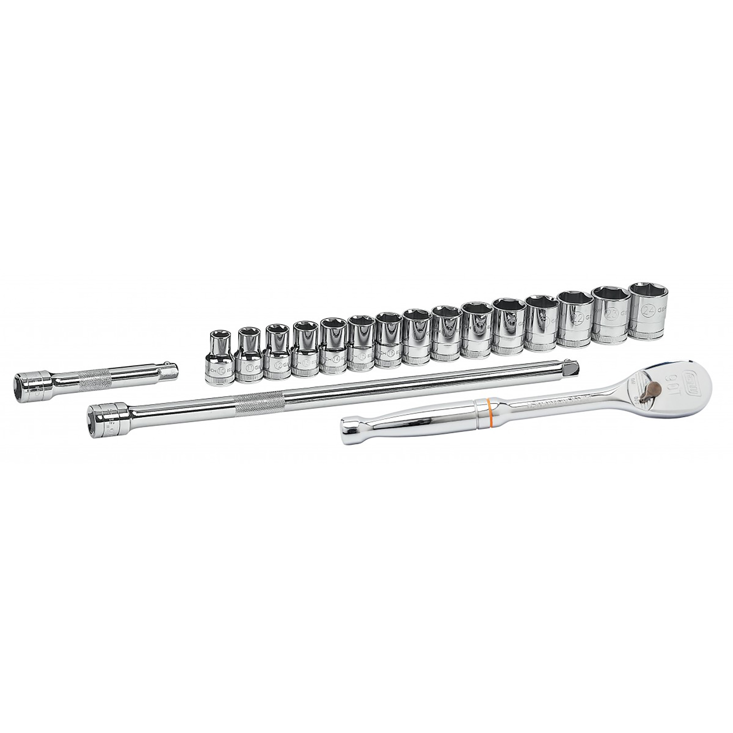 GearWrench 18-Piece 1/2 in 6 Point Socket Set