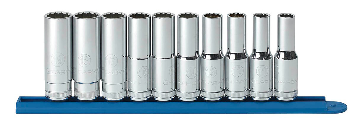 GearWrench 10-Piece 1/2 in 12 Point Socket Set