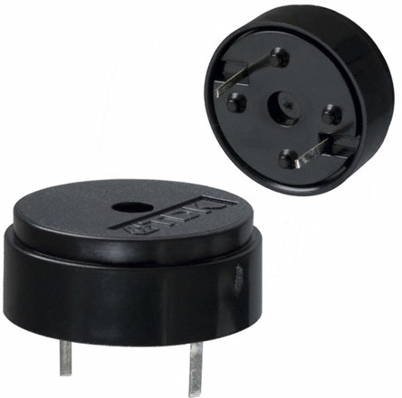 TDK 60dB PCB Mount High External Piezo Buzzer, 17 (Dia.) x 4.6mm, 3V ac Min, 30V ac Max