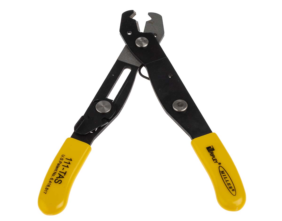 Miller Plastic Coated Wire Stripper, 22 AWG (0.65 mm) to 10 AWG (2.6 mm), 137 mm Overall