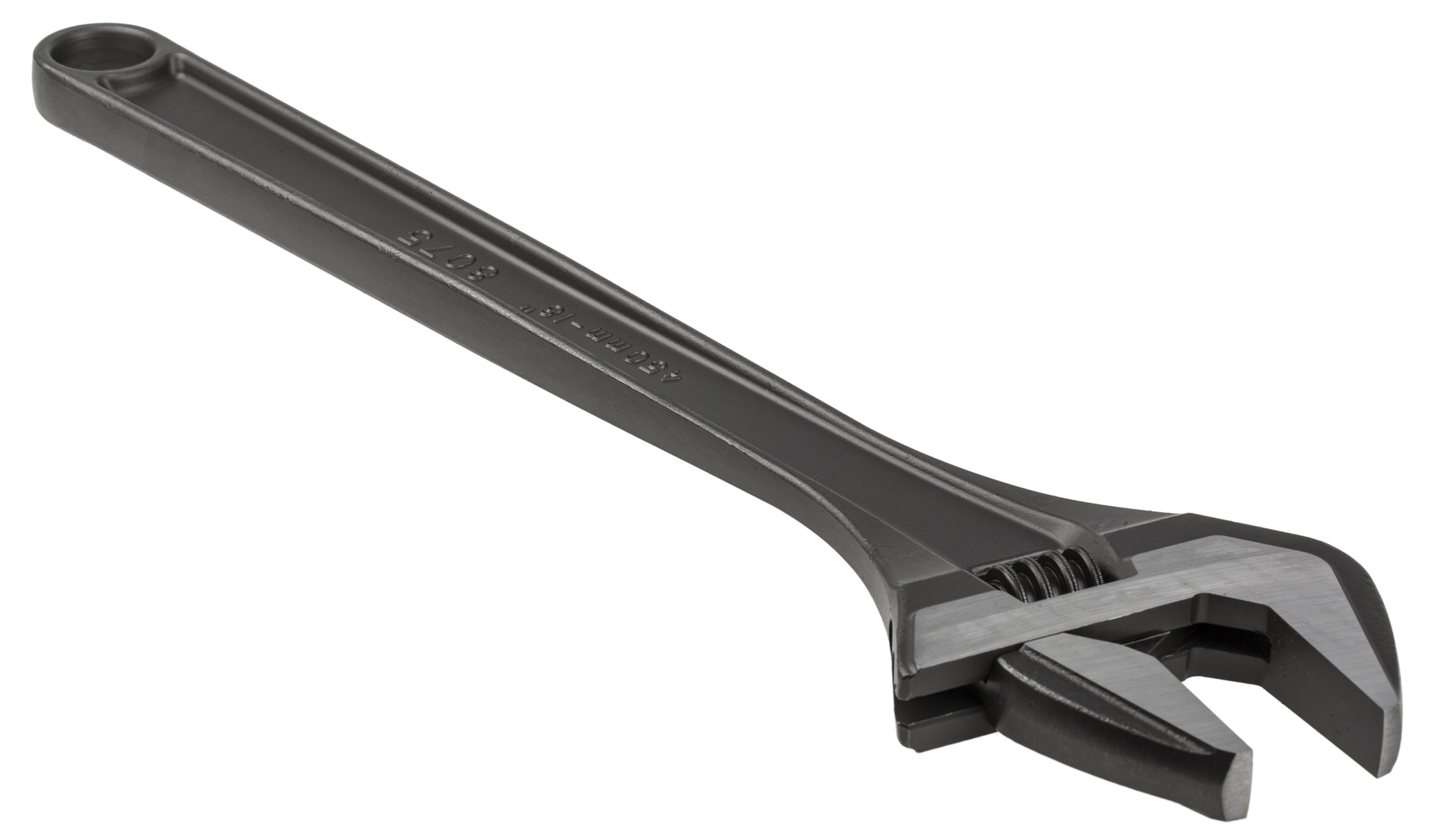 8075-ip Bahco Adjustable, 455mm Overall, 53 mm Jaw Capacity, Metal Handle Non-Sparking