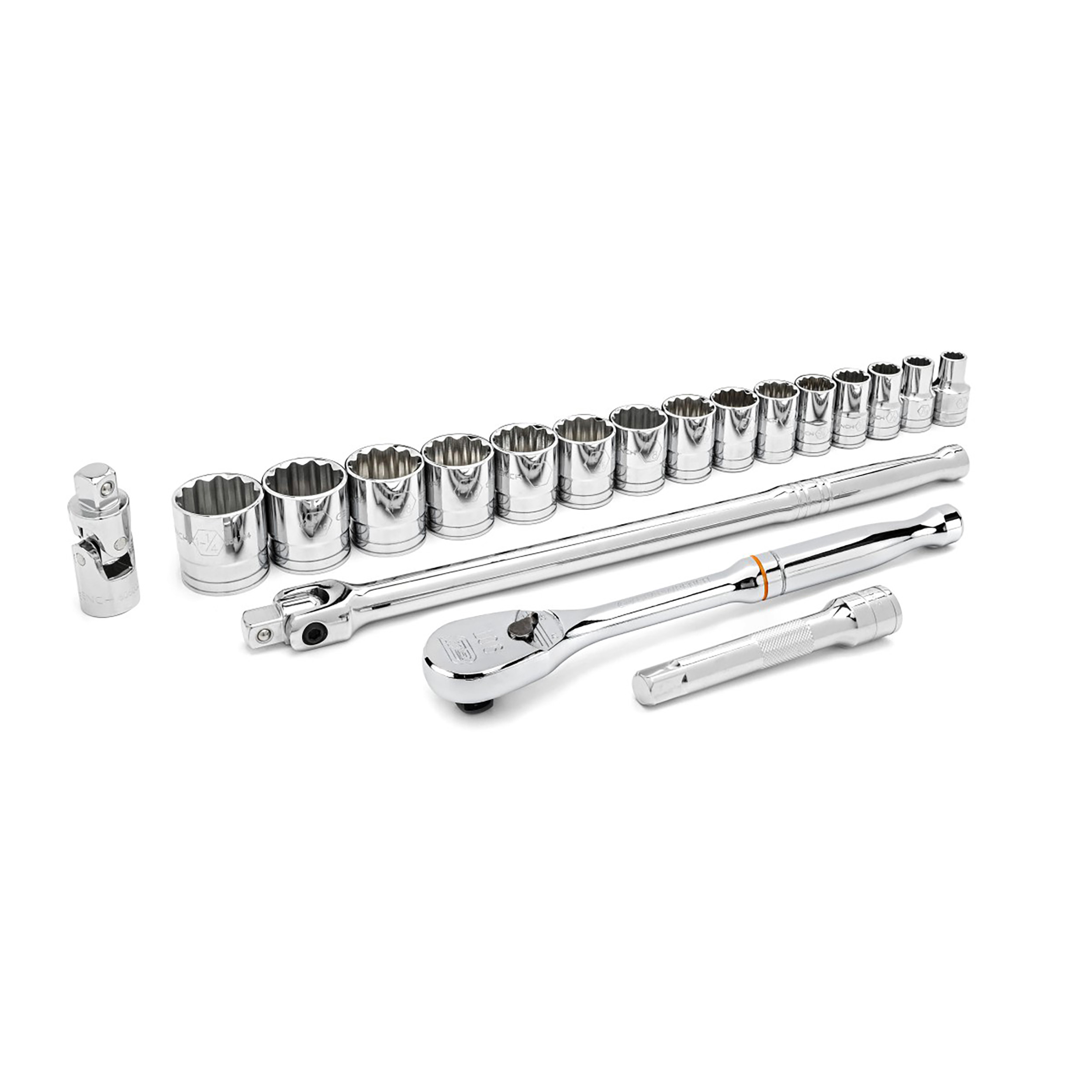 80792 GearWrench 19-Piece 1/2 in 12 Point Socket Set