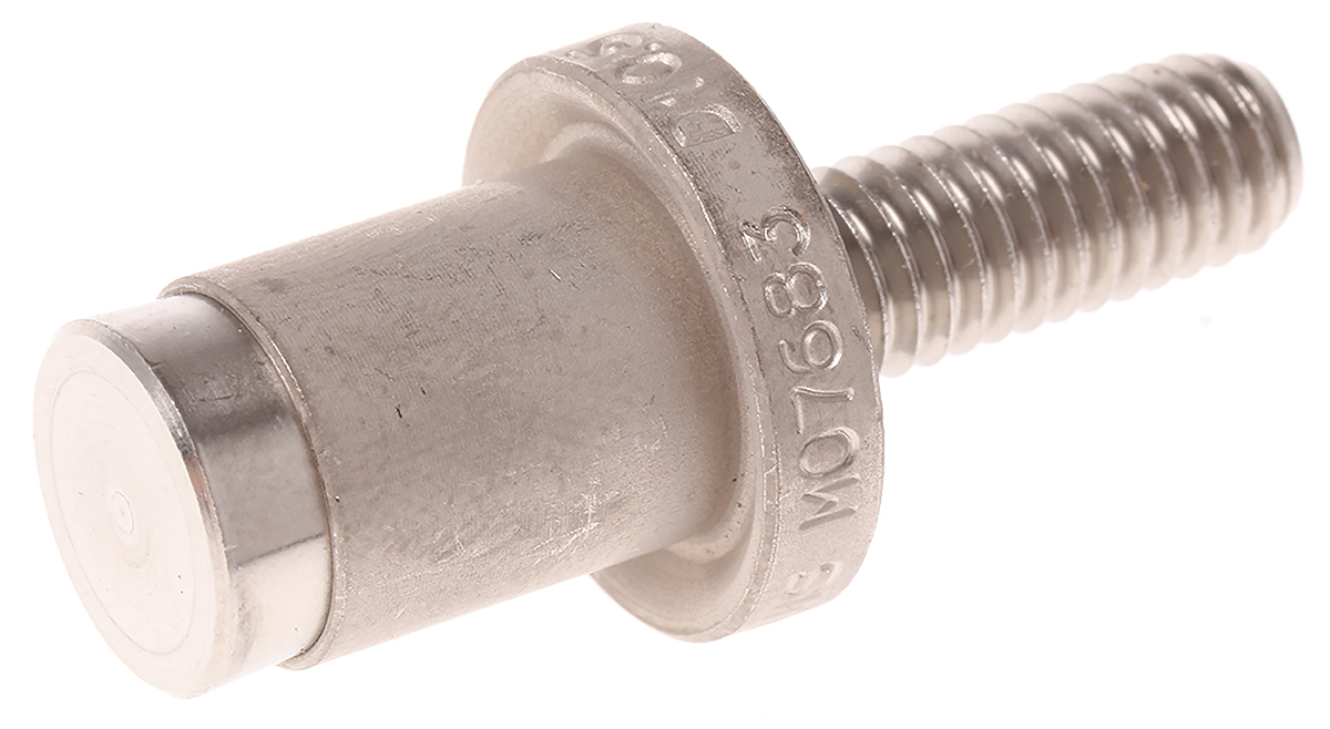 80977-01 Glenair Nickel Stainless Steel Earth Bonding, 16 mm x 4 mm Thickness x 0 mm Thickness