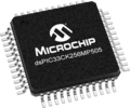 Microchip DSPIC33CK256MP505-I/PT, Microprocessor dsPIC 16bit 100MHz 48-Pin TQFP