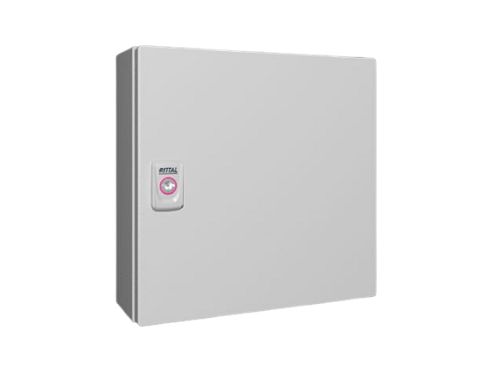 Rittal Sheet Steel Metal Enclosure, 120mm x 300 mm x 300 mm