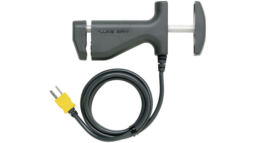 Fluke Type K Pipe Clamp Type K Thermocouple Temperature Probe, 1 m Length, 149 °C Max