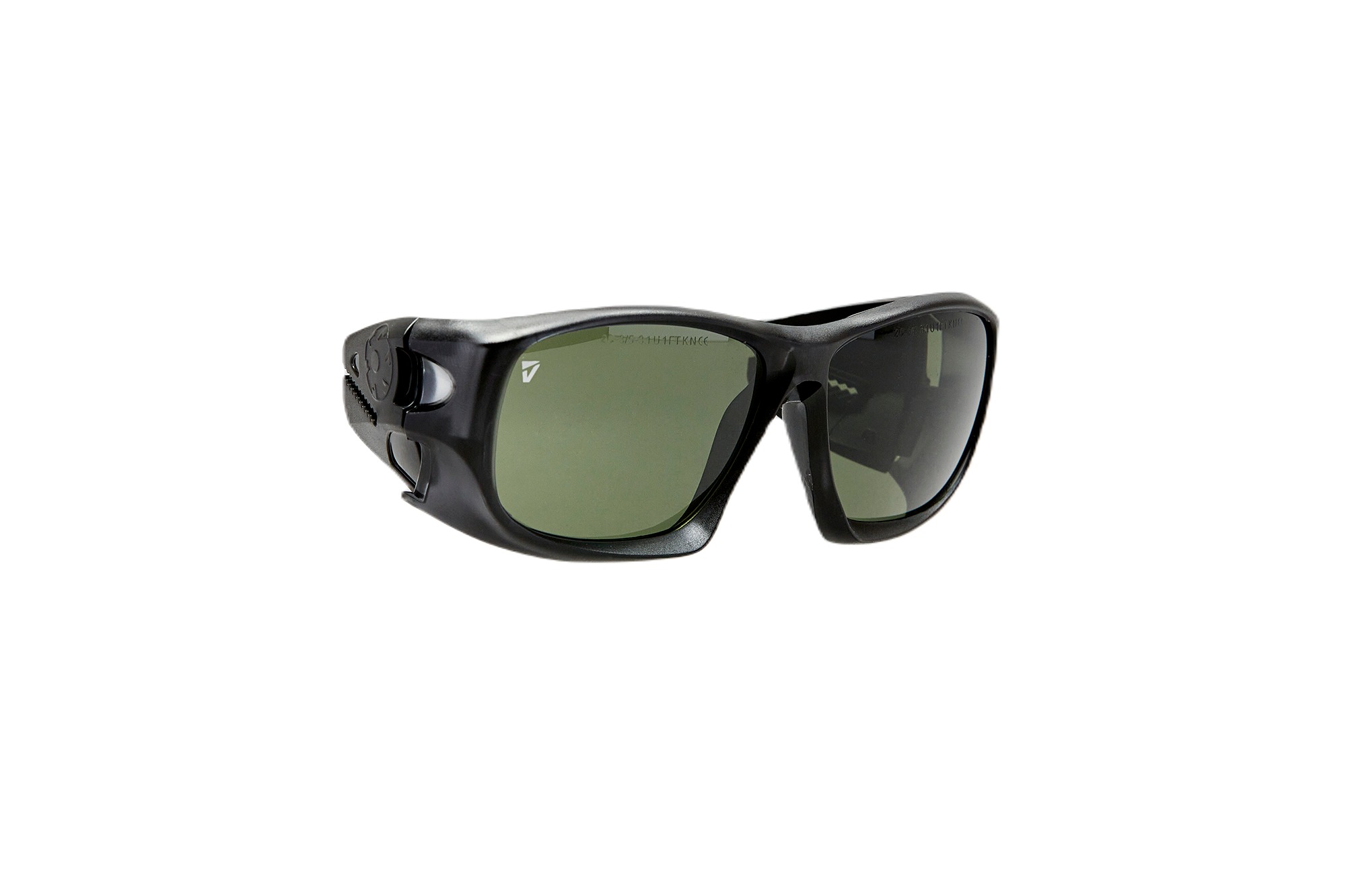 BLS BLS 5000 Safety Glasses, Black, Polycarbonate