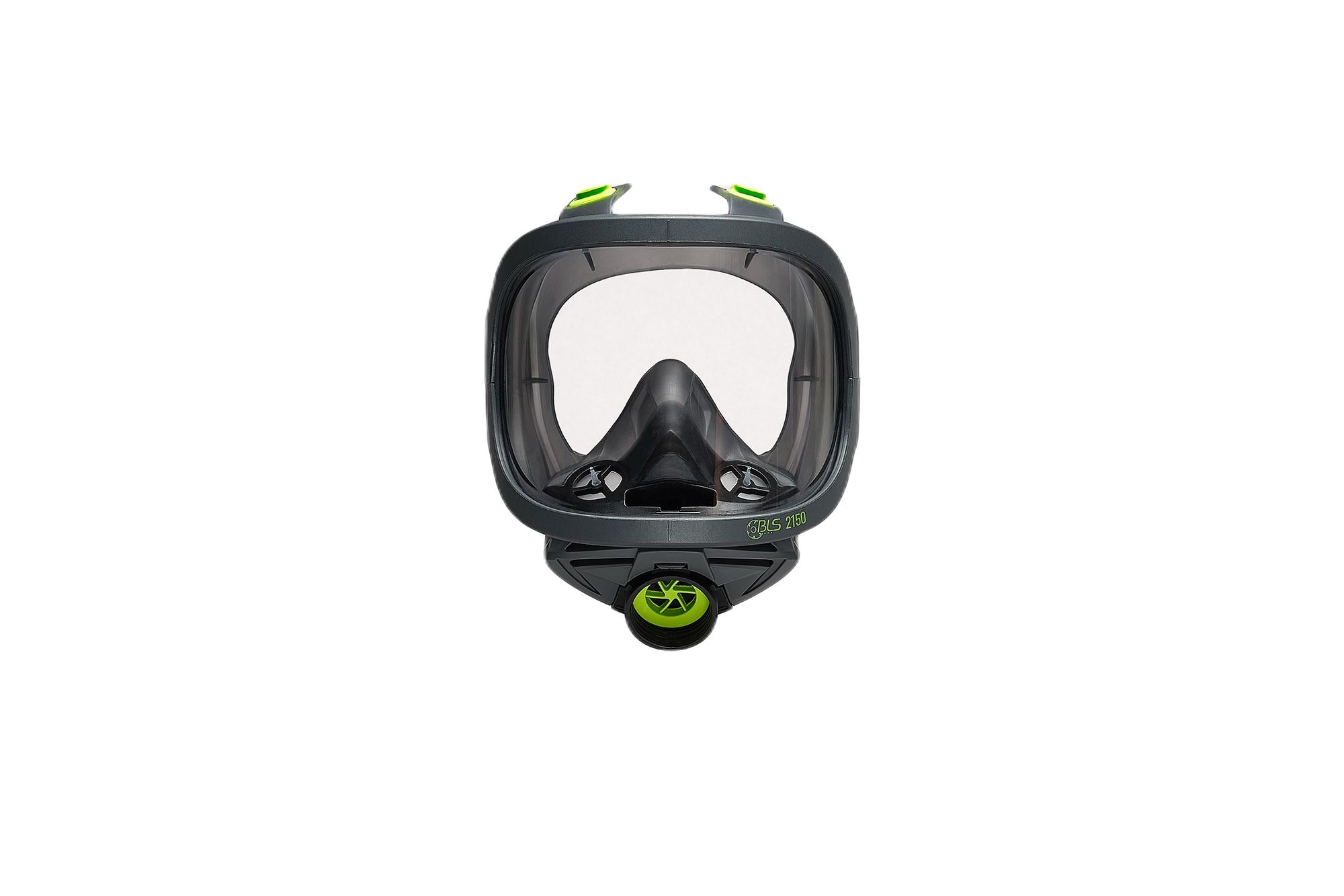 BLS BLS 2000 Series Full Mask Replacement Filter Included Respirator Mask, Size One Size